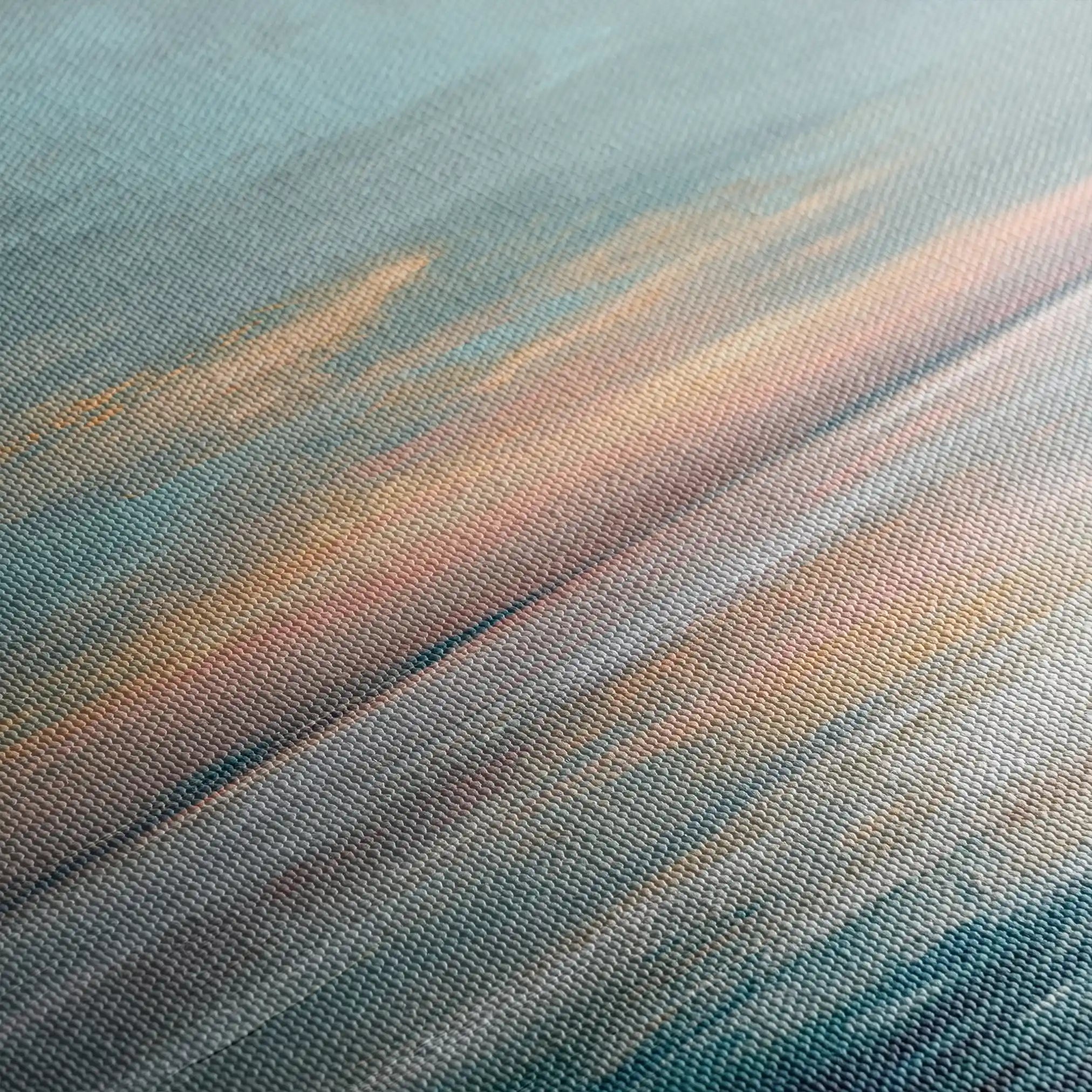 Abstract 1299 Canvas Art 60 x 60 cm / Black