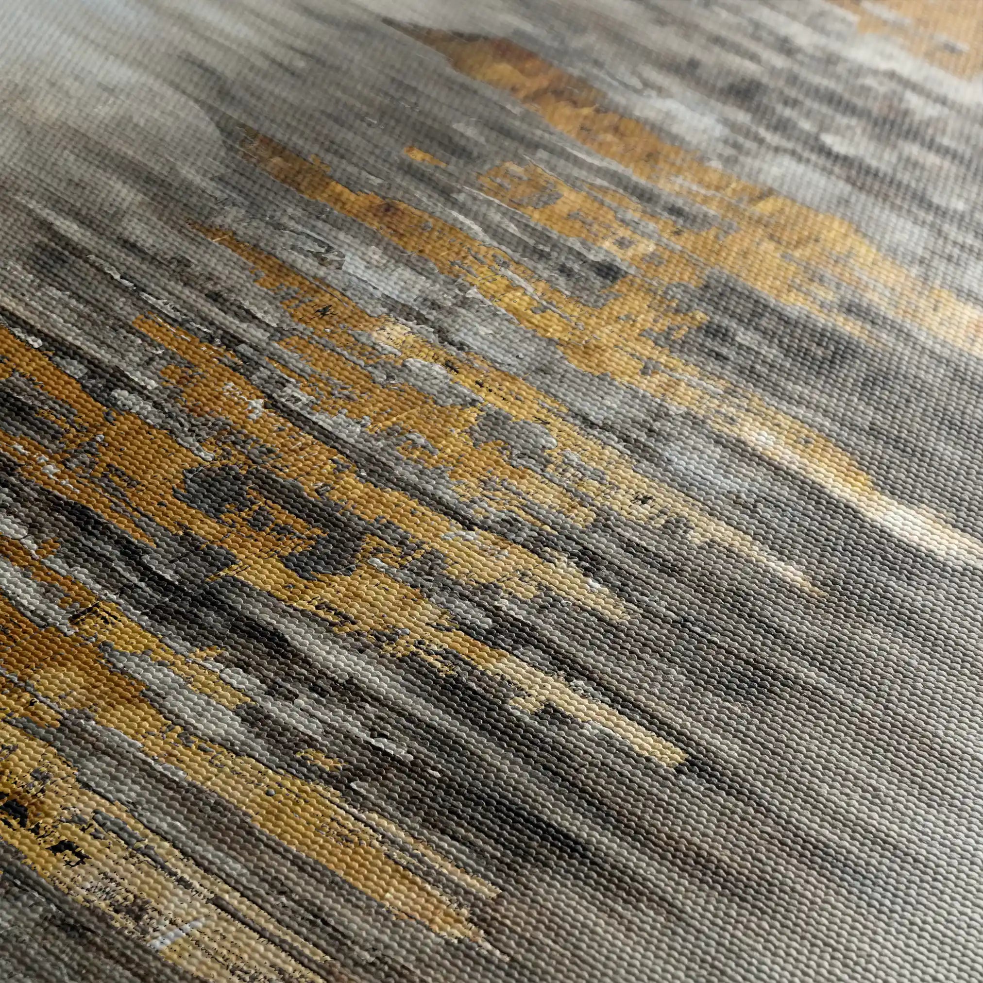 Abstract 130 Canvas Art 60 x 40 cm / Black