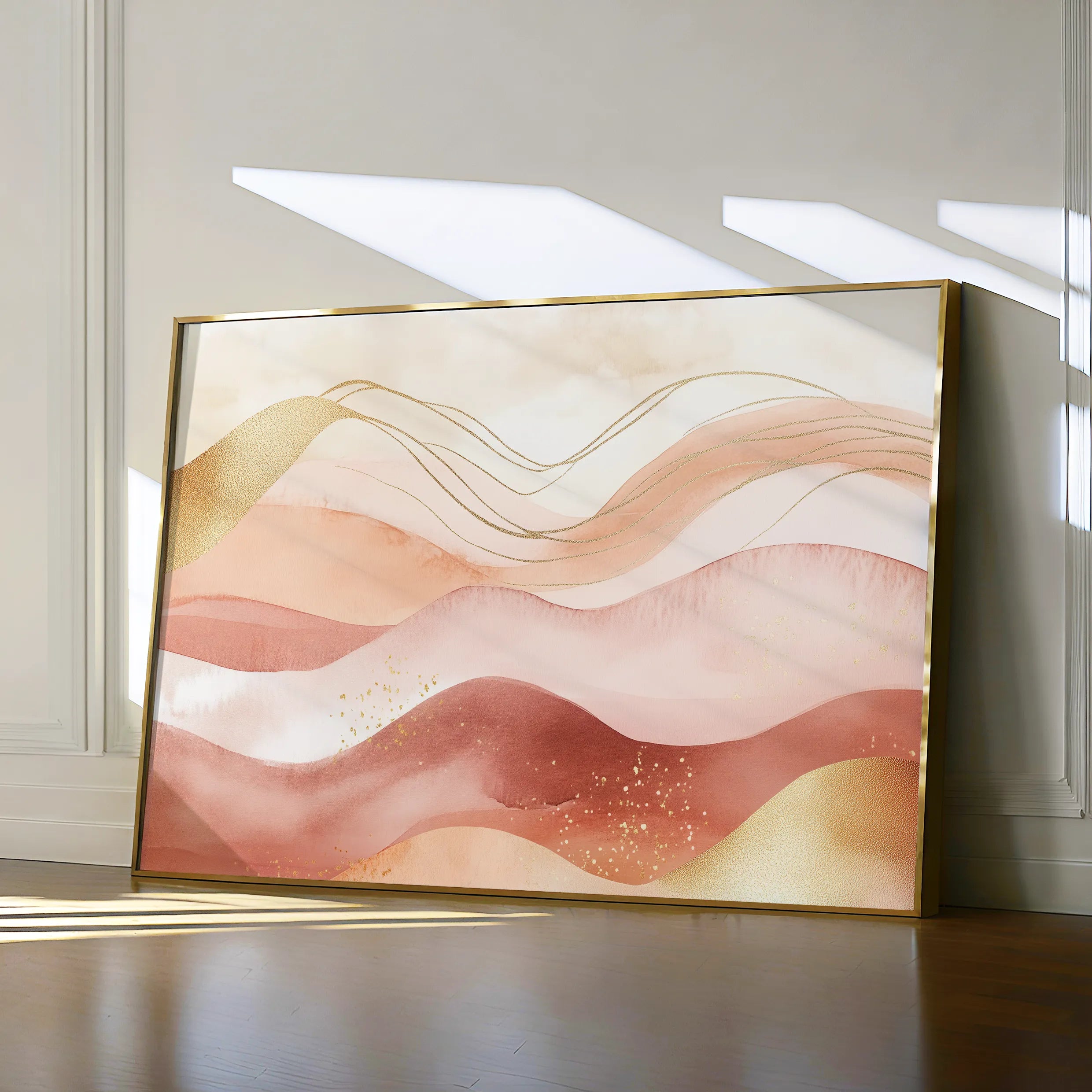 Boho 130 Canvas Art 18" x 24" / 45 x 60 cm / Black