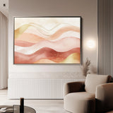 Boho 130 Canvas Art 18" x 24" / 45 x 60 cm / Black