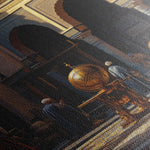 Orientalist 130 Canvas Art 18" x 24" / 45 x 60 cm / Black
