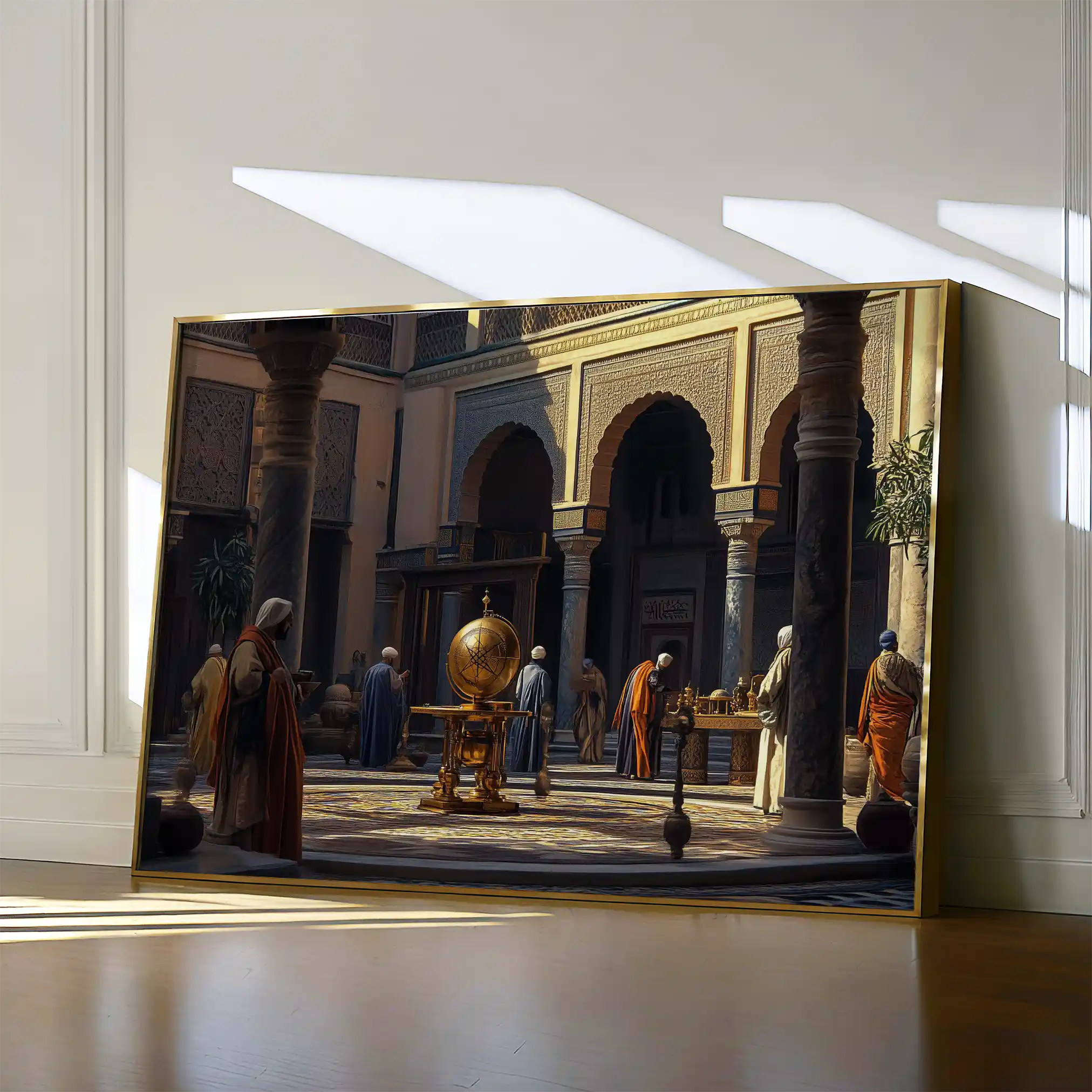 Orientalist 130 Canvas Art 60 x 40 cm / Black