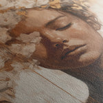 Portrait 130 Canvas Art 18" x 24" / 45 x 60 cm / Black