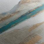 Abstract 1301 Canvas Art 16" x 16" / 40 x 40 cm / Black