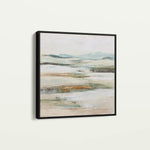 Abstract 1302 Canvas Art 16" x 16" / 40 x 40 cm / Black
