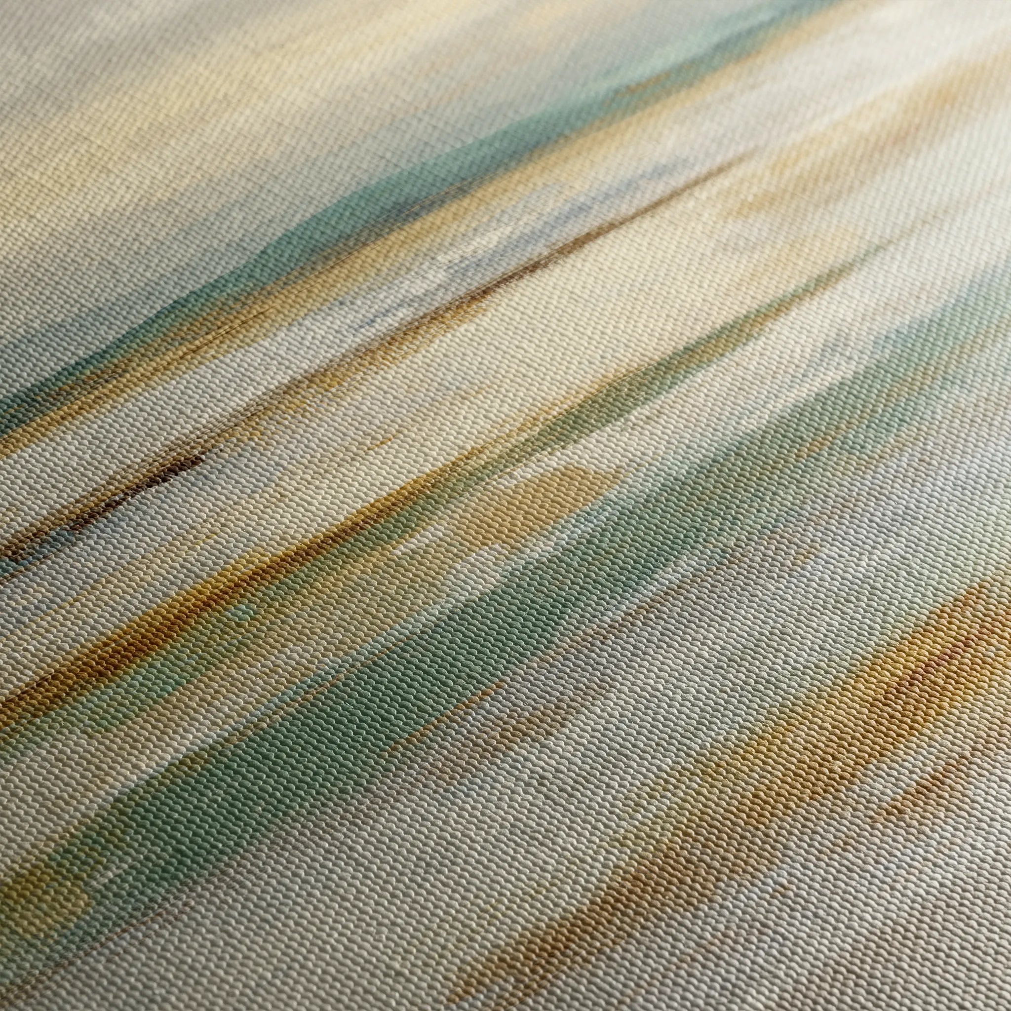 Abstract 1303 Canvas Art 16" x 16" / 40 x 40 cm / Black