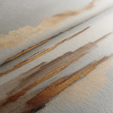 Abstract 1304 Canvas Art 16" x 16" / 40 x 40 cm / Black
