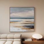 Abstract 1306 Canvas Art 60 x 60 cm / Black