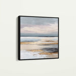 Abstract 1306 Canvas Art 60 x 60 cm / Black