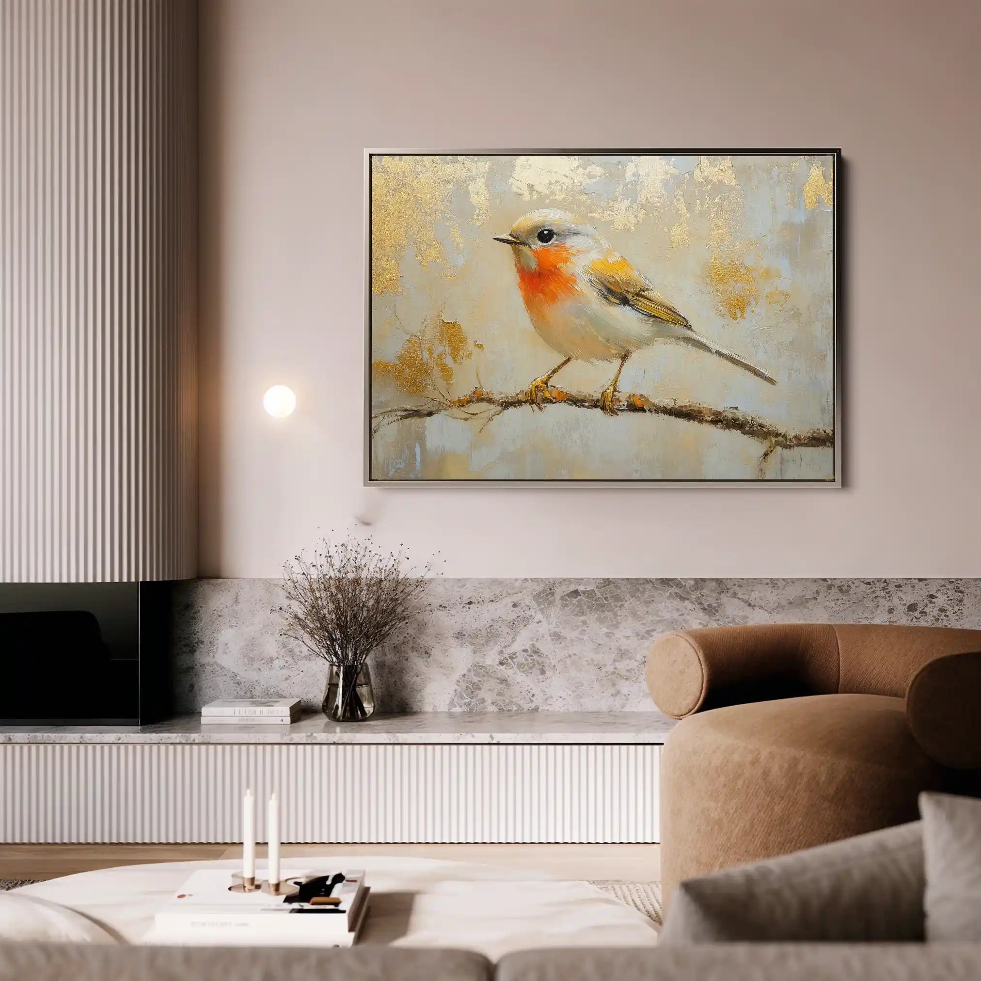 Animals 131 Canvas Art 60 x 40 cm / Black