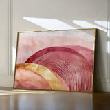 Boho 131 Canvas Art 18" x 24" / 45 x 60 cm / Black