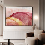 Boho 131 Canvas Art 18" x 24" / 45 x 60 cm / Black