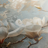 Floral 131 Canvas Art 18" x 24" / 45 x 60 cm / Black