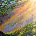Landscape 131 Canvas Art 18" x 24" / 45 x 60 cm / Black