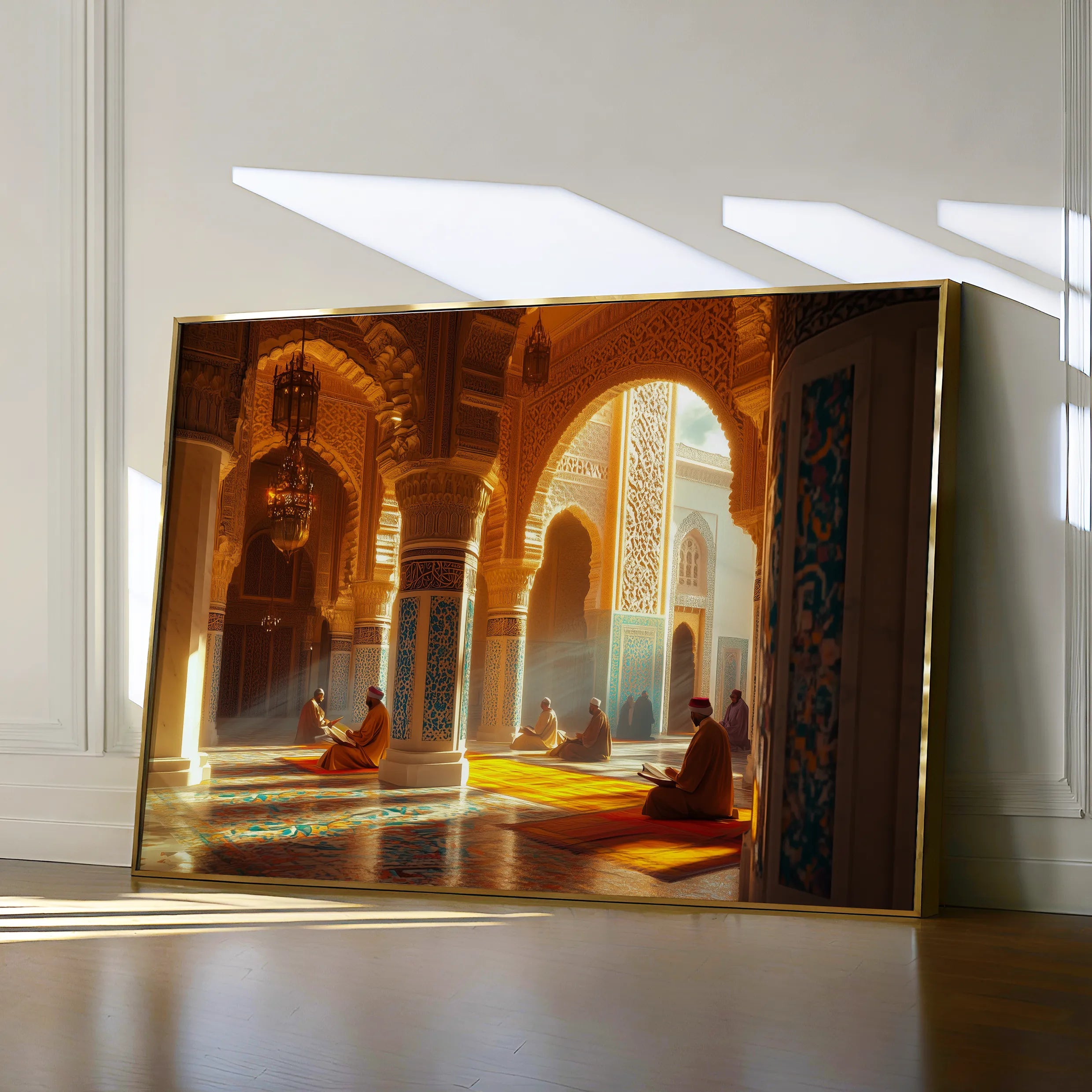 Orientalist 131 Canvas Art 18" x 24" / 45 x 60 cm / Black