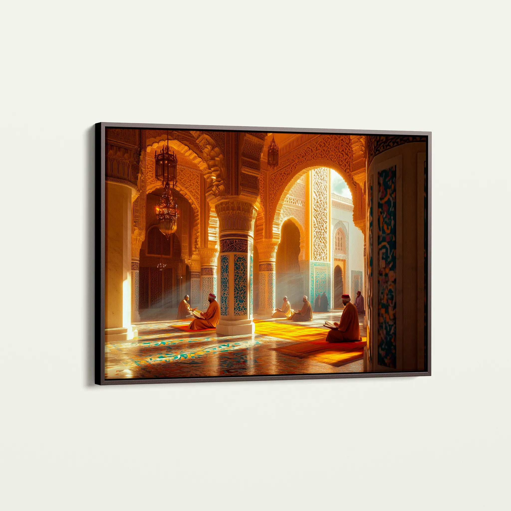 Orientalist 131 Canvas Art 18" x 24" / 45 x 60 cm / Black