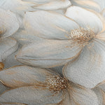 Floral 1310 Canvas Art 16" x 16" / 40 x 40 cm / Black