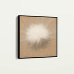 Abstract 1311 Canvas Art 60 x 60 cm / Black