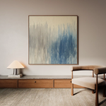 Abstract 1313 Canvas Art 60 x 60 cm / Black