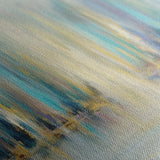 Abstract 1318 Canvas Art 16" x 16" / 40 x 40 cm / Black