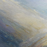 Abstract 1319 Canvas Art 16" x 16" / 40 x 40 cm / Black