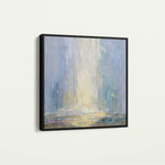 Abstract 1319 Canvas Art 60 x 60 cm / Black