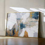 Abstract 132 Canvas Art 18" x 24" / 45 x 60 cm / Black