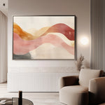 Boho 132 Canvas Art 18" x 24" / 45 x 60 cm / Black