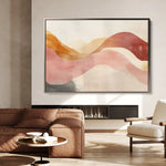 Boho 132 Canvas Art 18" x 24" / 45 x 60 cm / Black