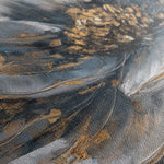 Floral 132 Canvas Art 60 x 40 cm / Black