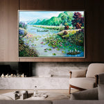 Landscape 132 Canvas Art 18" x 24" / 45 x 60 cm / Black