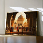 Orientalist 132 Canvas Art 18" x 24" / 45 x 60 cm / Black