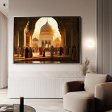 Orientalist 132 Canvas Art 18" x 24" / 45 x 60 cm / Black