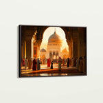 Orientalist 132 Canvas Art 18" x 24" / 45 x 60 cm / Black