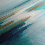 Abstract 1321 Canvas Art 16" x 16" / 40 x 40 cm / Black