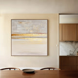 Abstract 1322 Canvas Art 16" x 16" / 40 x 40 cm / Black