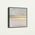Abstract 1322 Canvas Art 60 x 60 cm / Black