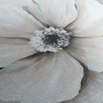 Floral 1323 Canvas Art 16" x 16" / 40 x 40 cm / Black