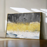 Abstract 133 Canvas Art 18" x 24" / 45 x 60 cm / Black