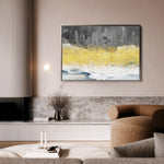 Abstract 133 Canvas Art 18" x 24" / 45 x 60 cm / Black