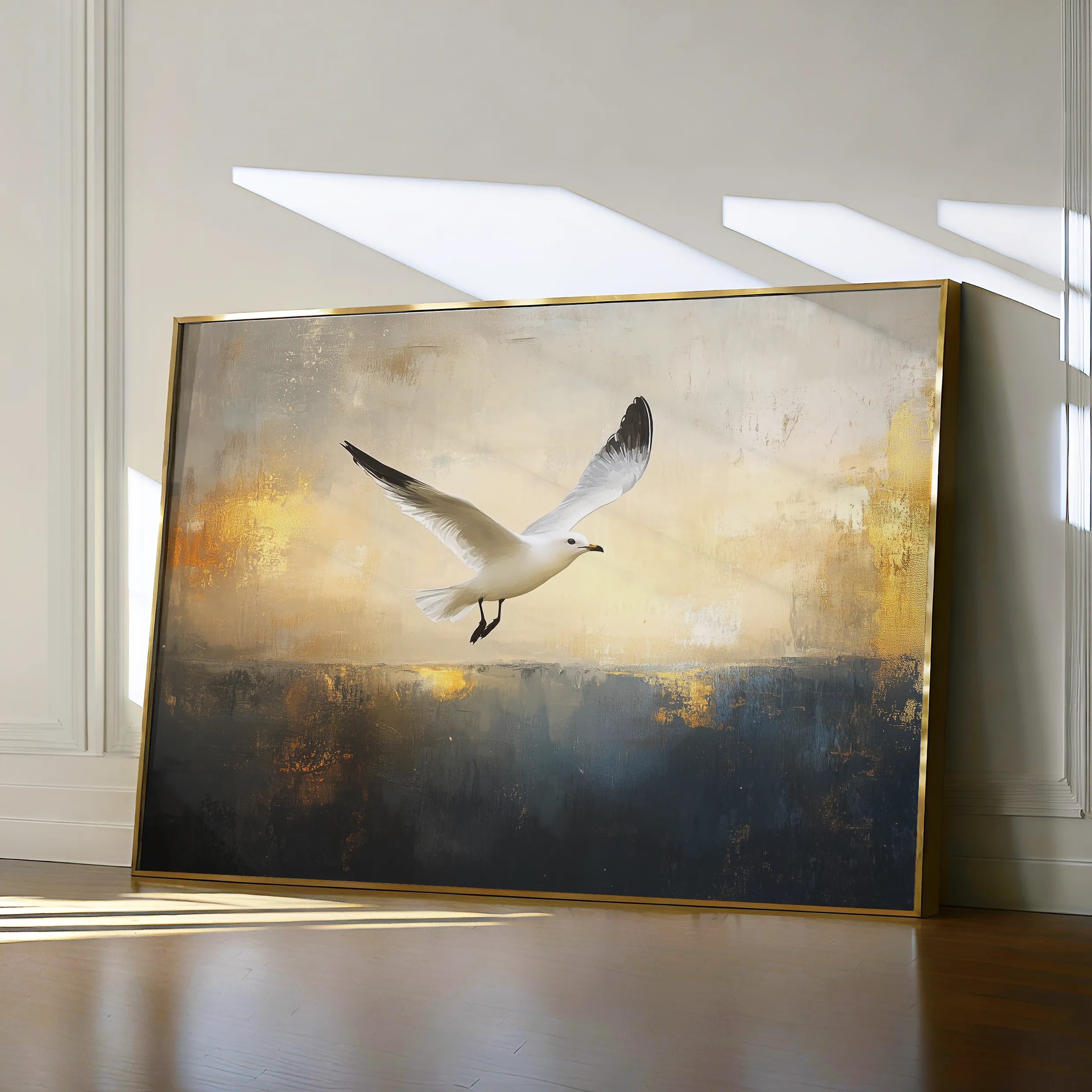Animals 133 Canvas Art 18" x 24" / 45 x 60 cm / Black