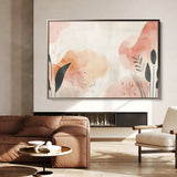 Boho 133 Canvas Art 18" x 24" / 45 x 60 cm / Black