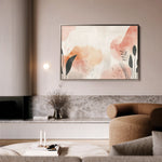 Boho 133 Canvas Art 18" x 24" / 45 x 60 cm / Black