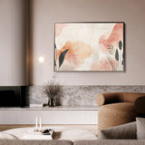 Boho 133 Canvas Art 18" x 24" / 45 x 60 cm / Black