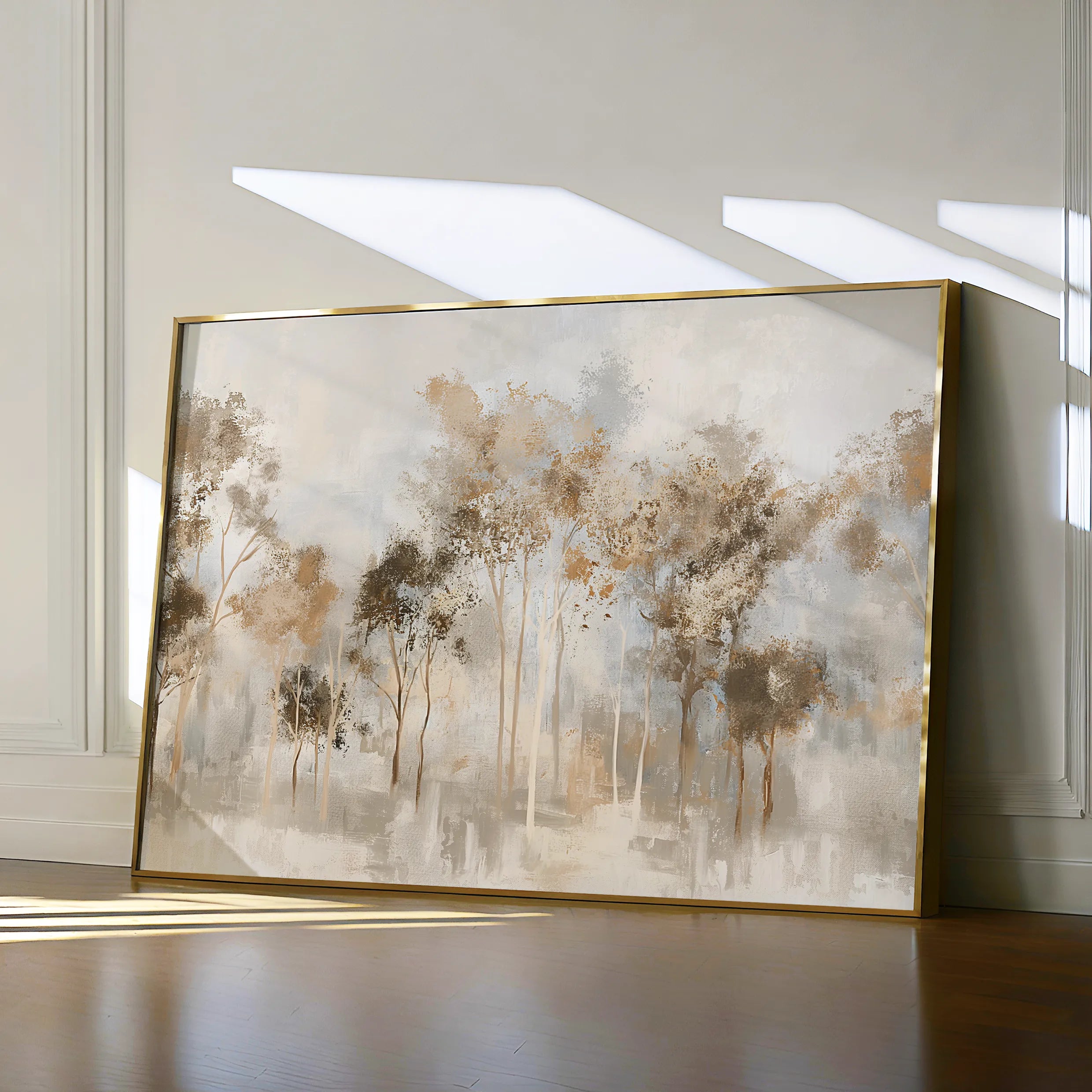 Floral 133 Canvas Art 18" x 24" / 45 x 60 cm / Black
