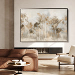 Floral 133 Canvas Art 18" x 24" / 45 x 60 cm / Black