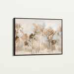 Floral 133 Canvas Art 18" x 24" / 45 x 60 cm / Black