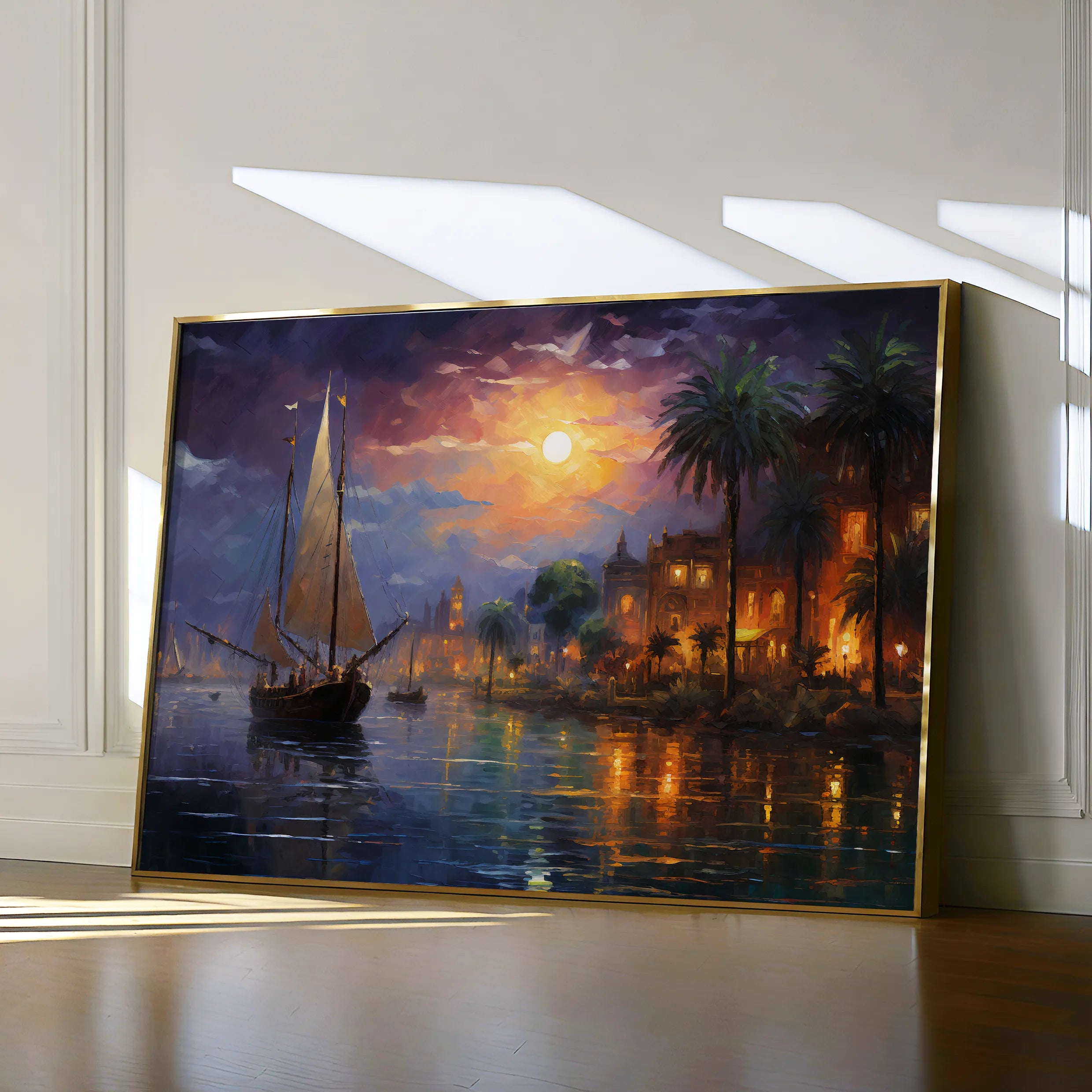 Landscape 133 Canvas Art 18" x 24" / 45 x 60 cm / Black