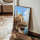 Orientalist 133 Canvas Art 18" x 24" / 45 x 60 cm / Black