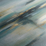 Abstract 1331 Canvas Art 16" x 16" / 40 x 40 cm / Black
